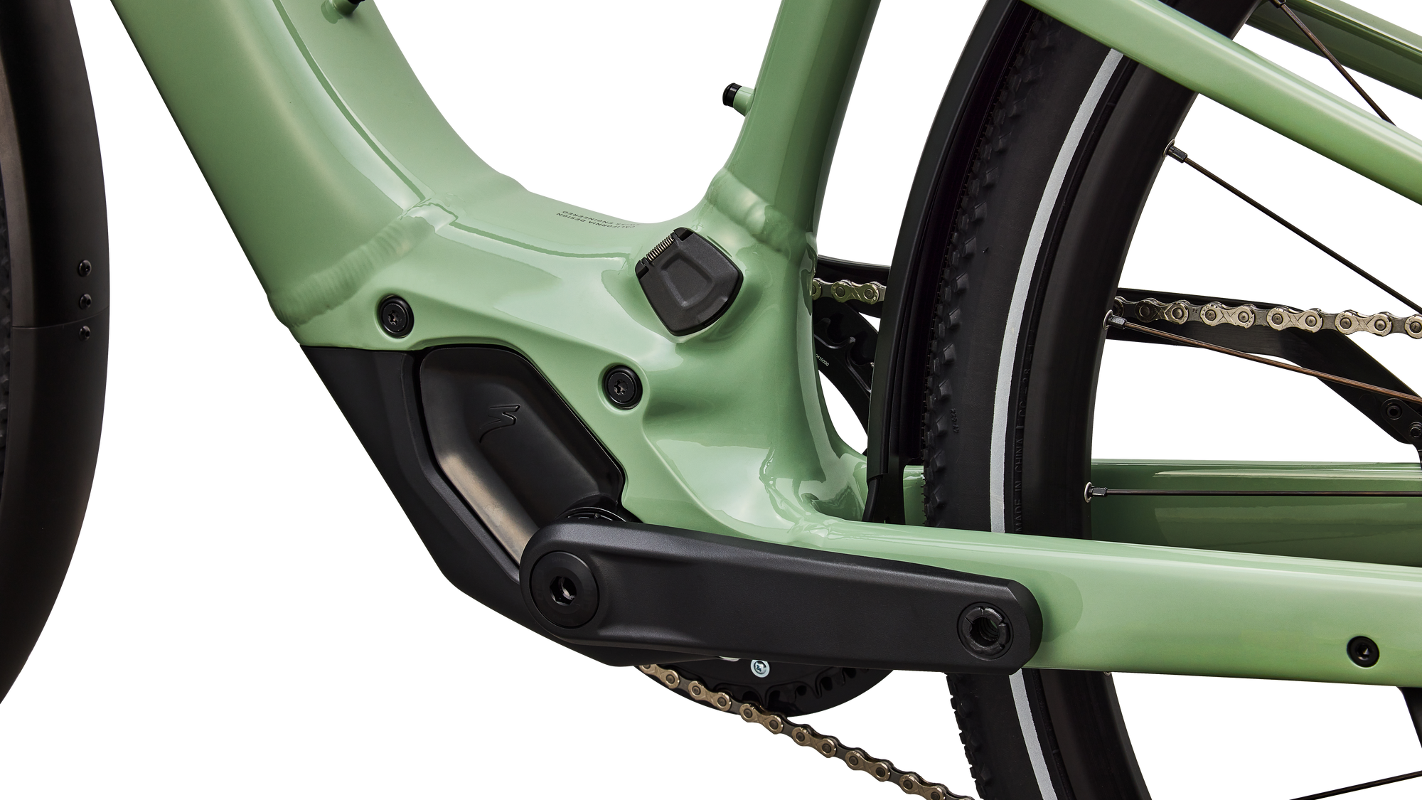 Specialized Turbo Vado SL 2 4.0 - Gloss Pistachio / Oak Green Metallic Frost Reflective