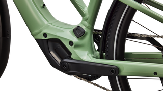 Specialized Turbo Vado SL 2 4.0 Step-Through  - Gloss Pistachio / Oak Green Metallic Frost Reflective