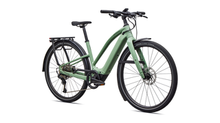 Specialized Turbo Vado SL 2 4.0 Step-Through  - Gloss Pistachio / Oak Green Metallic Frost Reflective