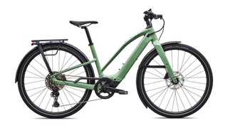 Specialized Turbo Vado SL 2 4.0 Step-Through  - Gloss Pistachio / Oak Green Metallic Frost Reflective