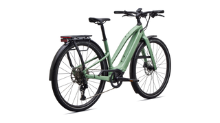 Specialized Turbo Vado SL 2 4.0 Step-Through  - Gloss Pistachio / Oak Green Metallic Frost Reflective