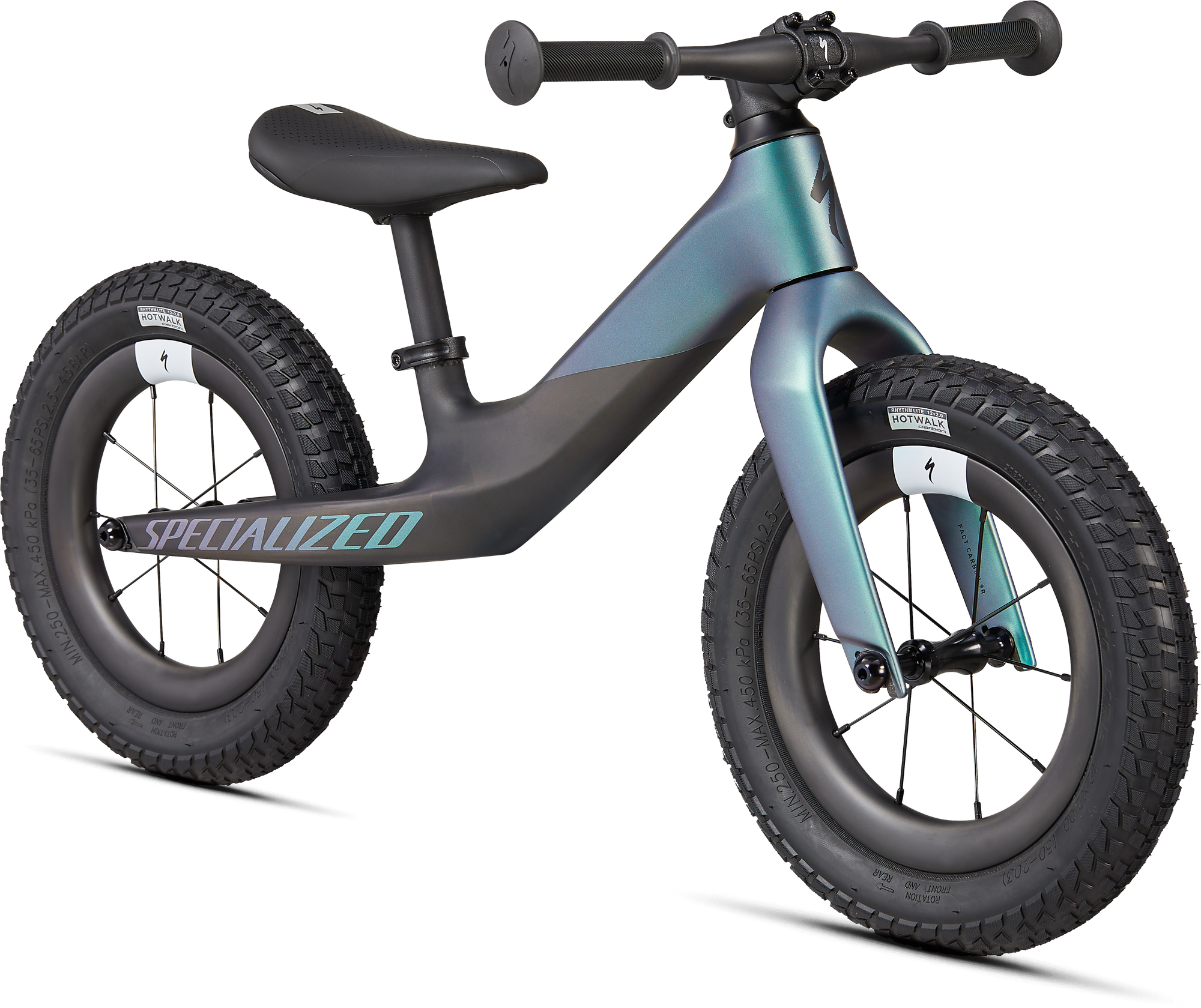 Specialized Hotwalk Carbon - Satin Carbon / Chameleon Oil Tint 50% Over Dream Silver / Black