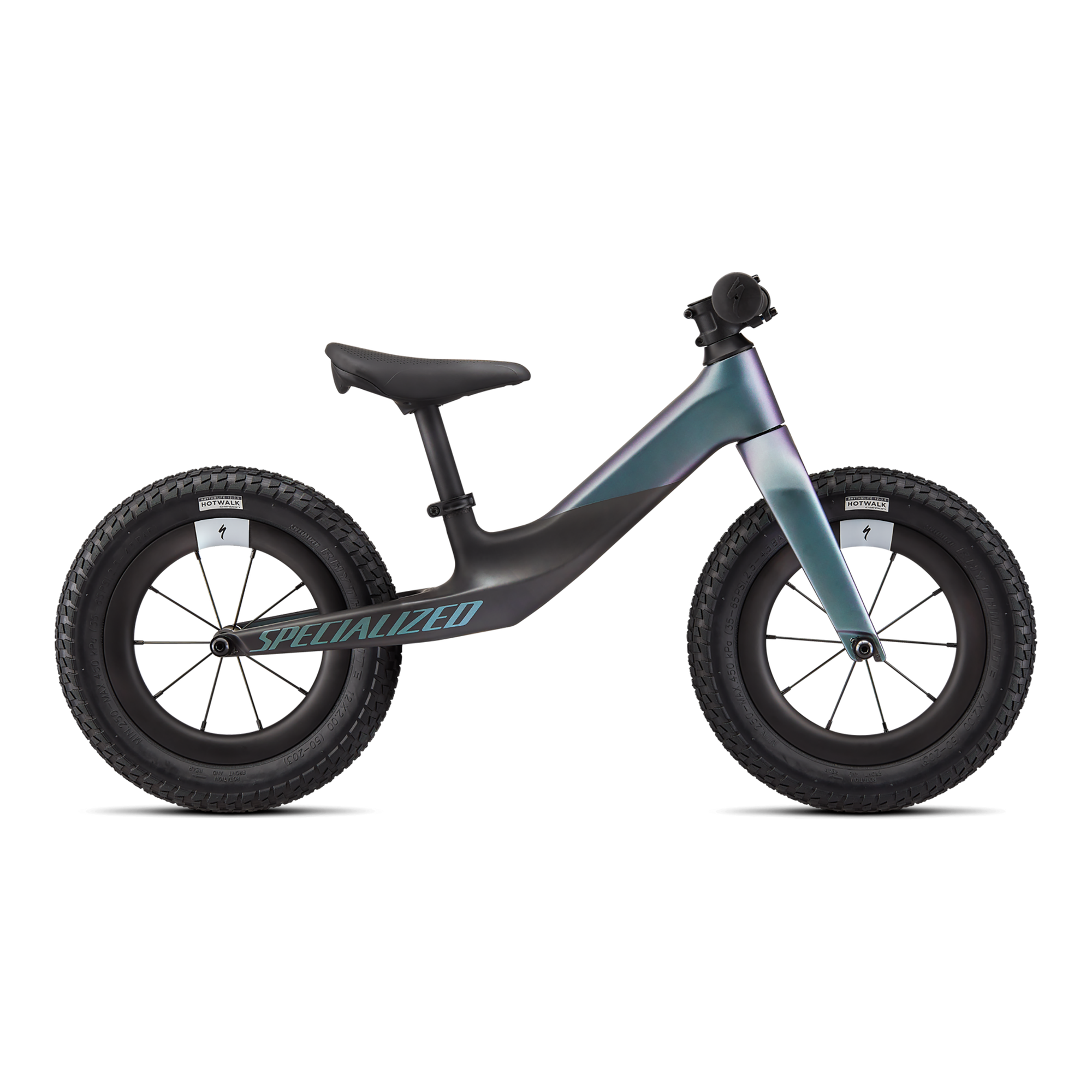 Specialized Hotwalk Carbon - Satin Carbon / Chameleon Oil Tint 50% Over Dream Silver / Black