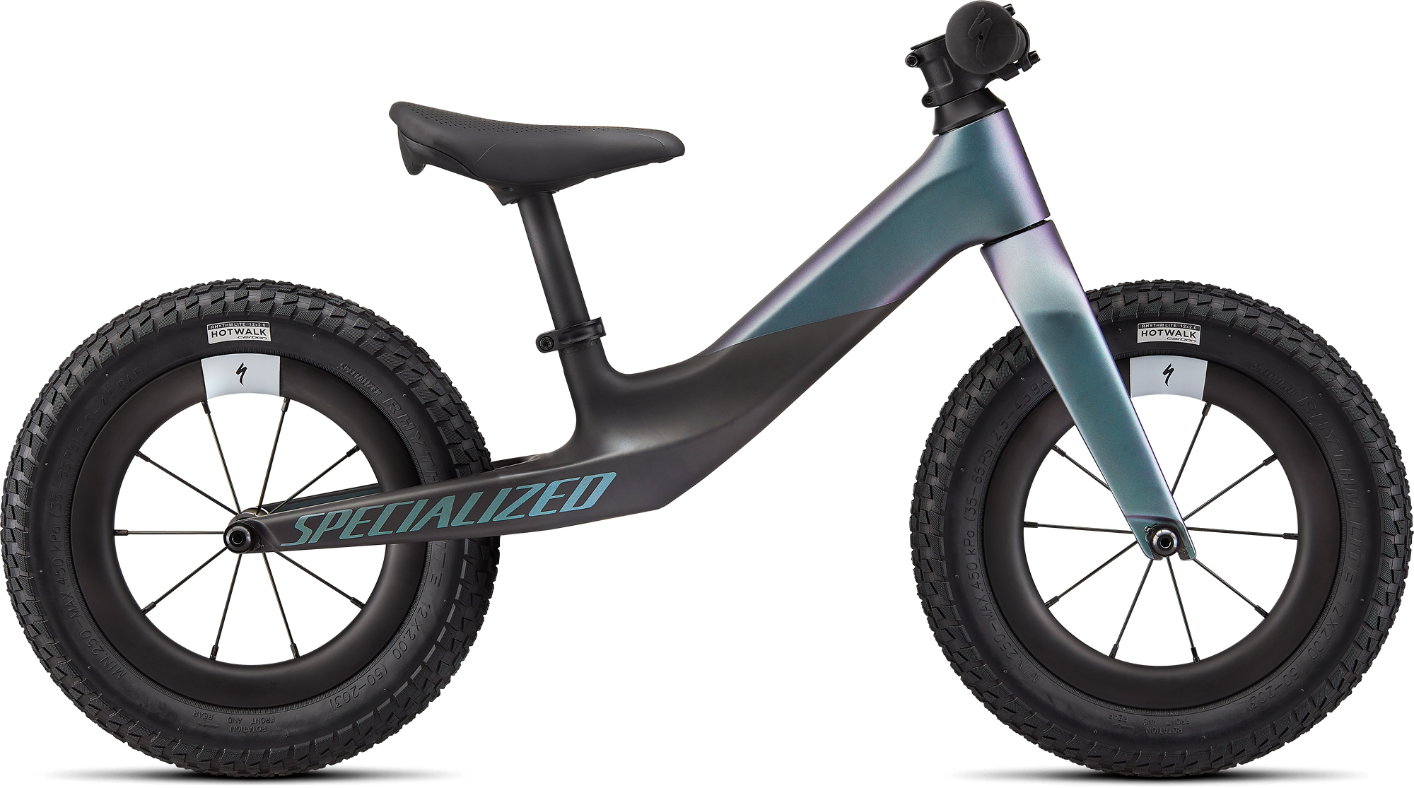 Specialized Hotwalk Carbon - Satin Carbon / Chameleon Oil Tint 50% Over Dream Silver / Black