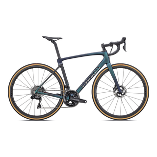 Specialized S-Works Roubaix – Shimano Dura-Ace Di2 - Green Pearl/Carbon Fade/Silver Dust/Black Chrome/Black Reflective/Red Pearl