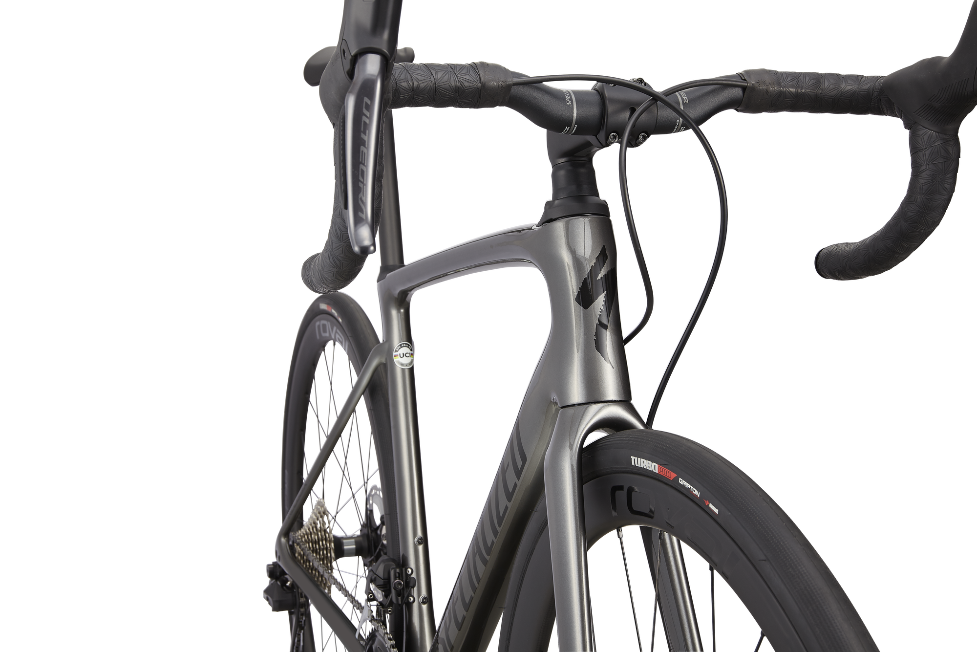 Specialized Roubaix Expert - Smoke/Tarmac Black/Silver Dust/Black Reflective