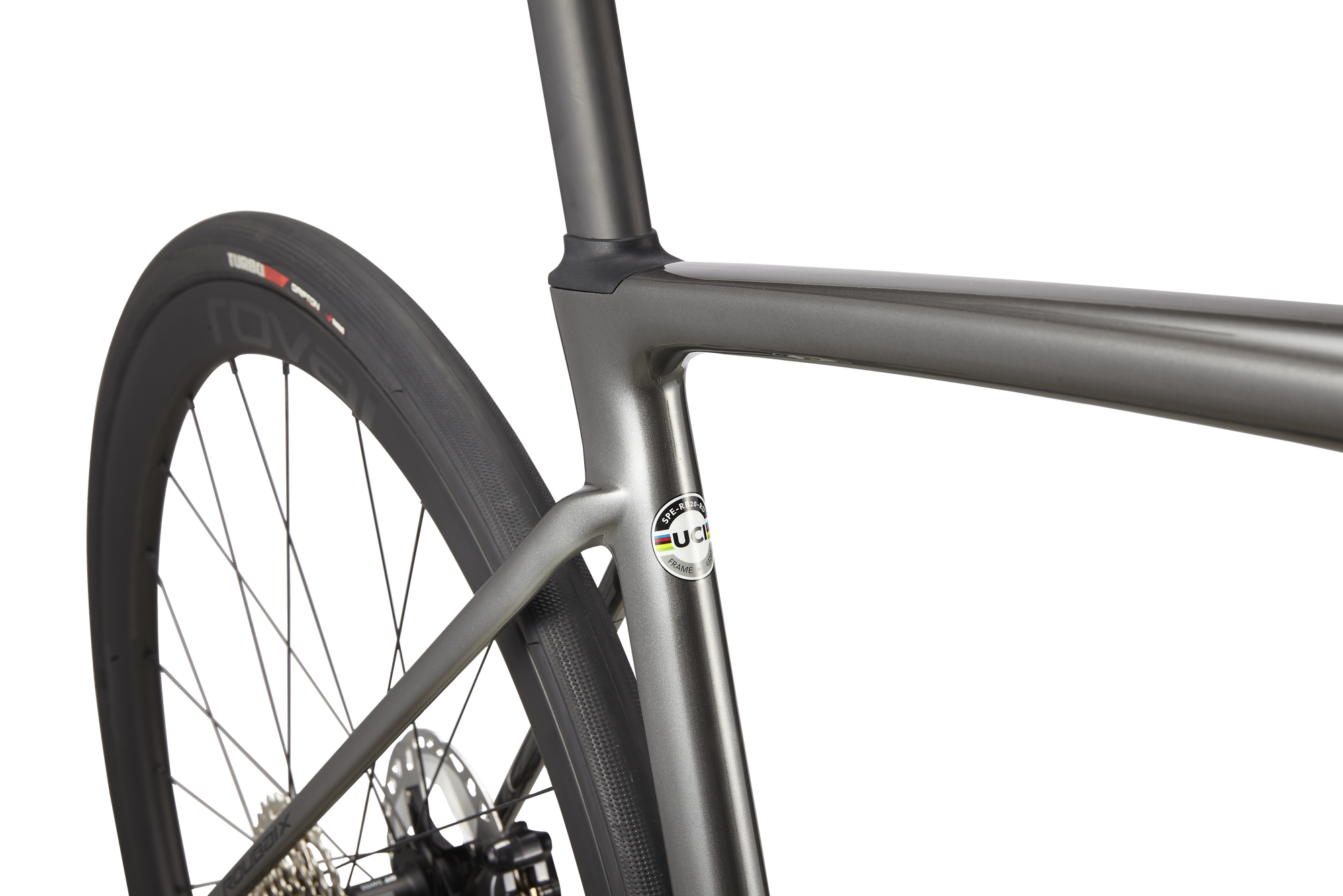 Specialized Roubaix Expert - Smoke/Tarmac Black/Silver Dust/Black Reflective