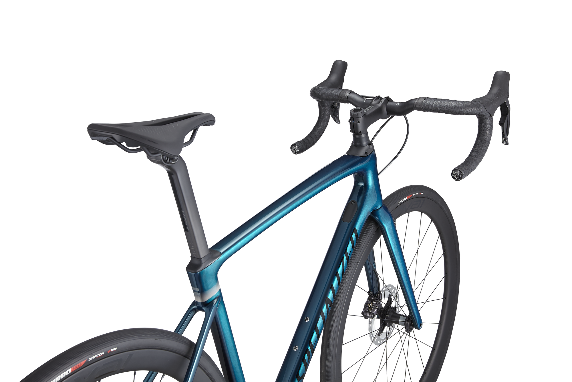Specialized Roubaix Expert - Shimano Ultegra Di2 - Teal Tint/ Ice Papaya/ Black Reflective