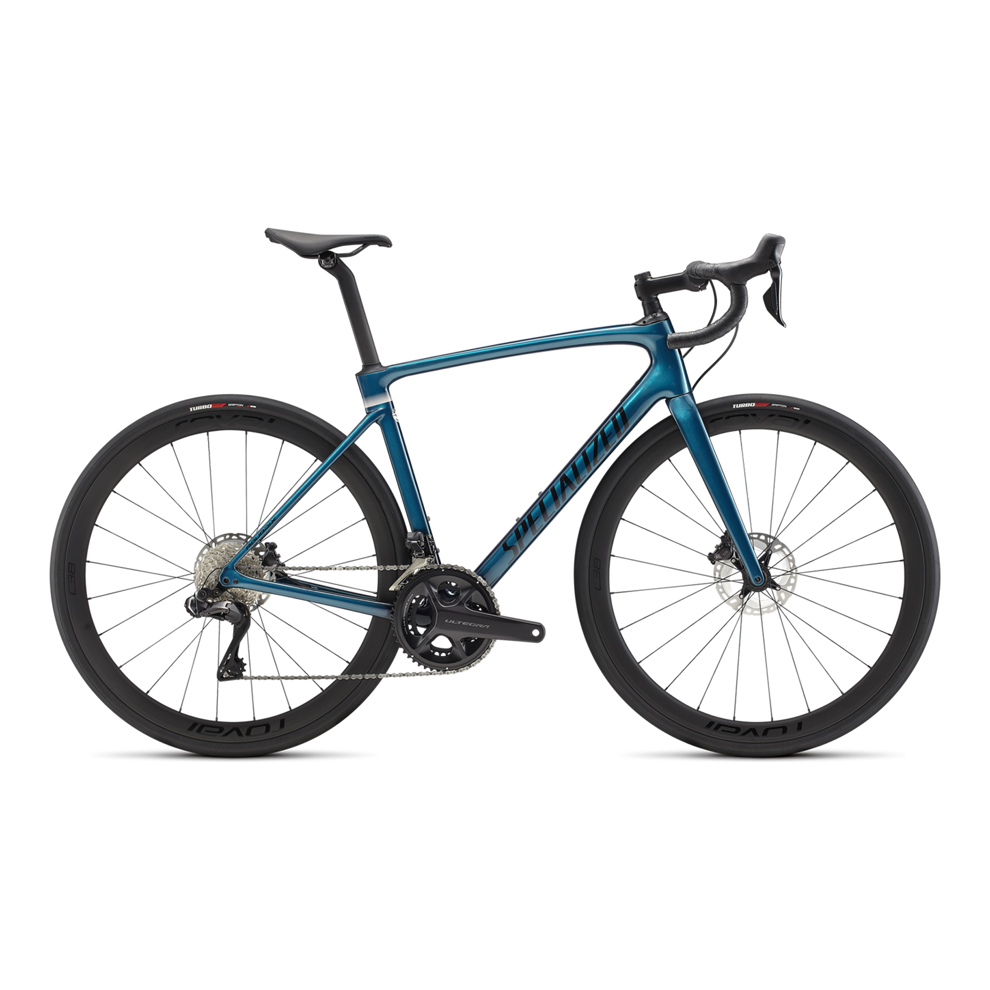 Specialized Roubaix Expert - Shimano Ultegra Di2 - Teal Tint/ Ice Papaya/ Black Reflective