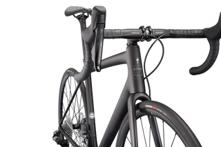 Specialized Aethos Comp - SRAM Rival eTAP AXS - Satin Carbon/Teal Tint Fade/Flake Silver