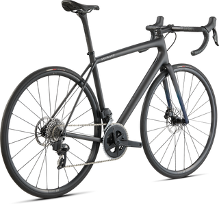 Specialized Aethos Comp - SRAM Rival eTAP AXS - Satin Carbon/Teal Tint Fade/Flake Silver