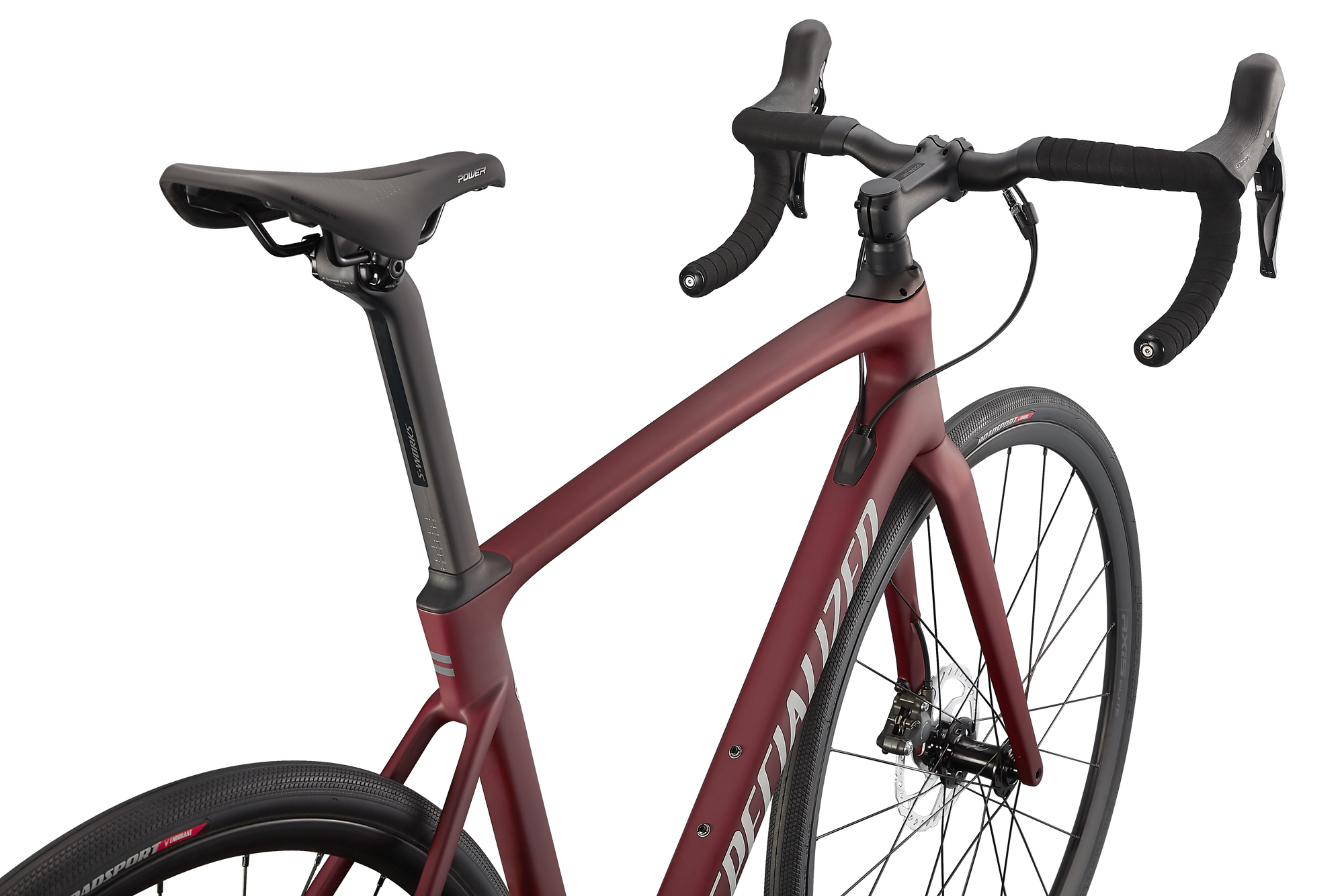 Specialized Roubaix - Shimano Tiagra - Maroon/Silver Dust/Black Reflective