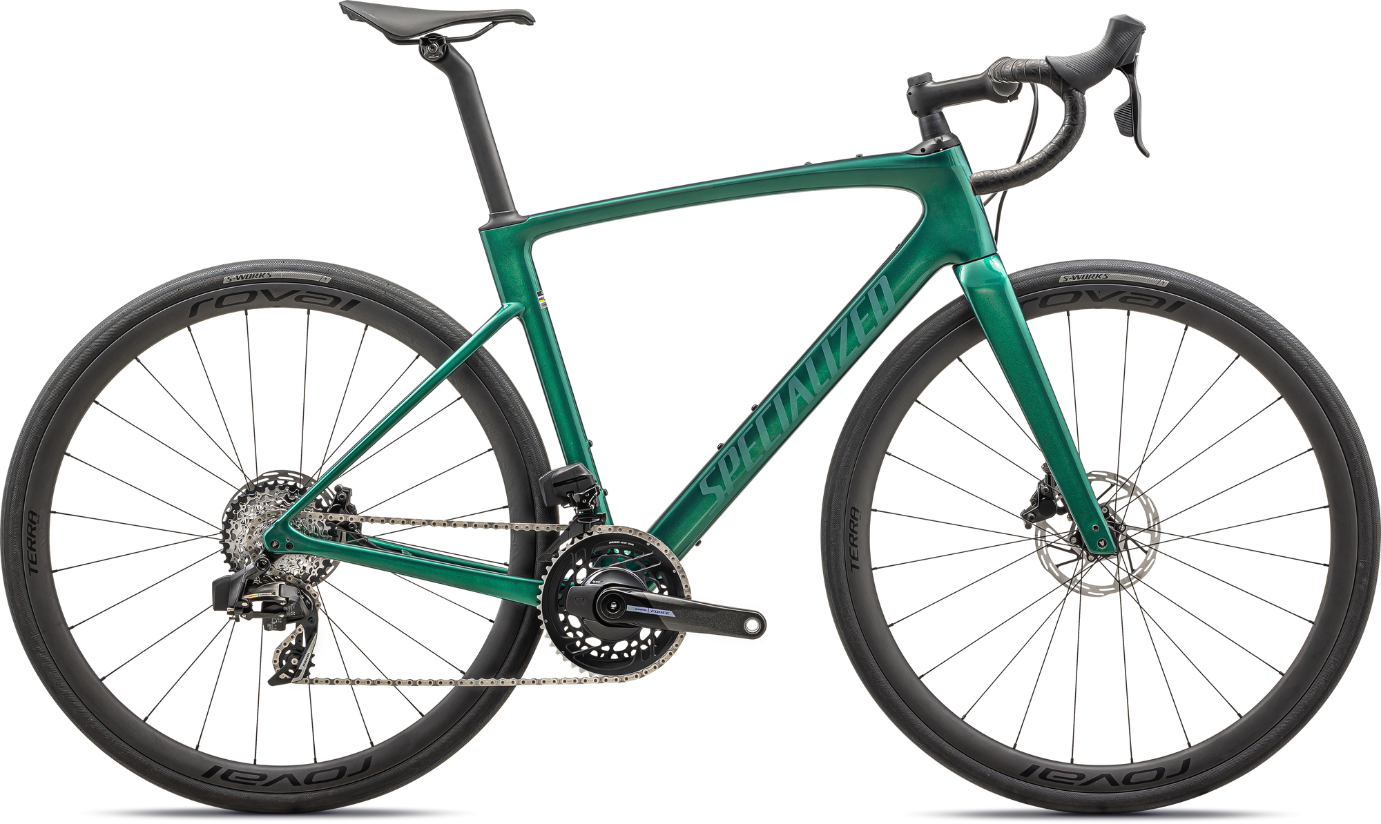 Specialized Roubaix SL8 Pro - Gloss Metallic Pine