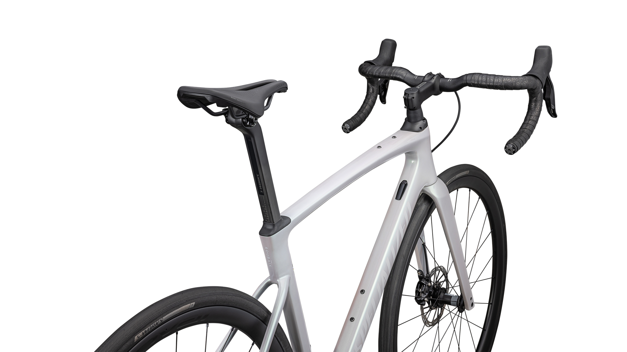 Specialized Roubaix SL8 Expert - SRAM Rival eTAP AXS - Gloss Dove Grey/Chameleon Lapis