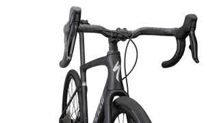 Specialized Roubaix SL8 Expert - SRAM Rival eTAP AXS - Satin Carbon/Liquid Silver