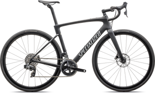 Specialized Roubaix SL8 Expert - SRAM Rival eTAP AXS - Satin Carbon/Liquid Silver
