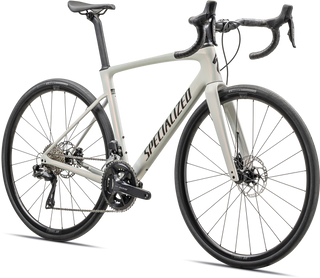 Specialized Roubaix SL8 Comp - Shimano 105 Di2 - Red Ghost Pearl Over Dune / Metallic Obsidian