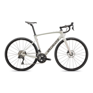 Specialized Roubaix SL8 Comp - Shimano 105 Di2 - Red Ghost Pearl Over Dune / Metallic Obsidian