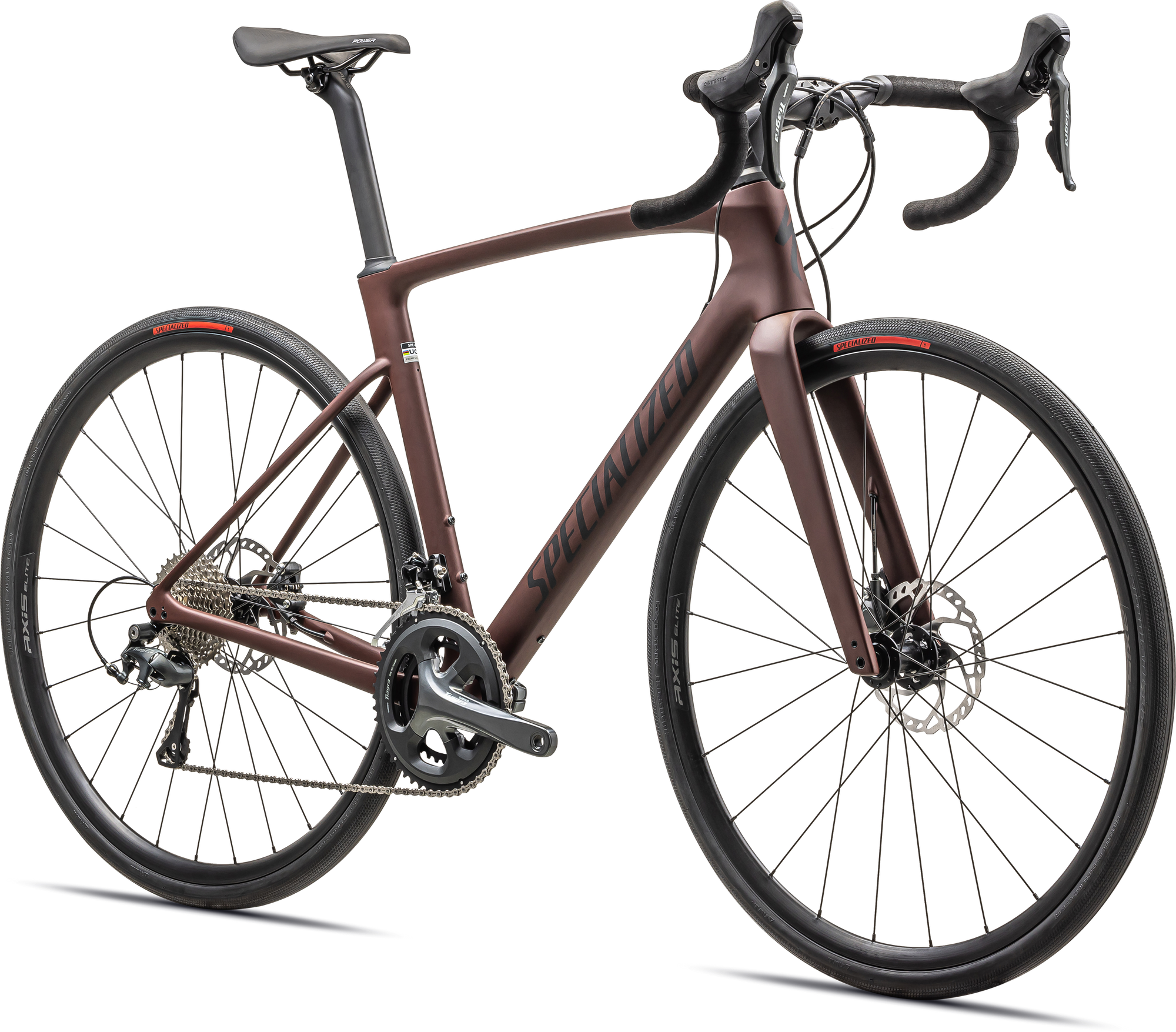 Specialized Roubaix SL8 - Shimano Tiagra - Rusted Red / Obsidian