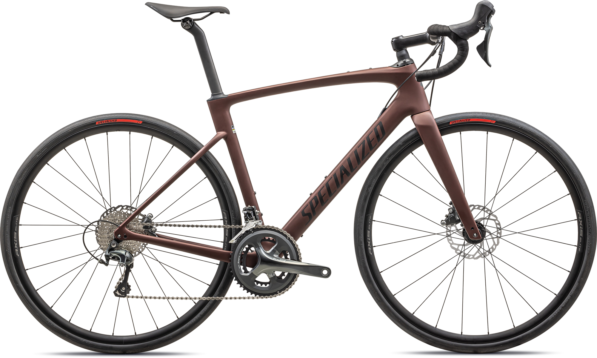 Specialized Roubaix SL8 - Shimano Tiagra - Rusted Red / Obsidian