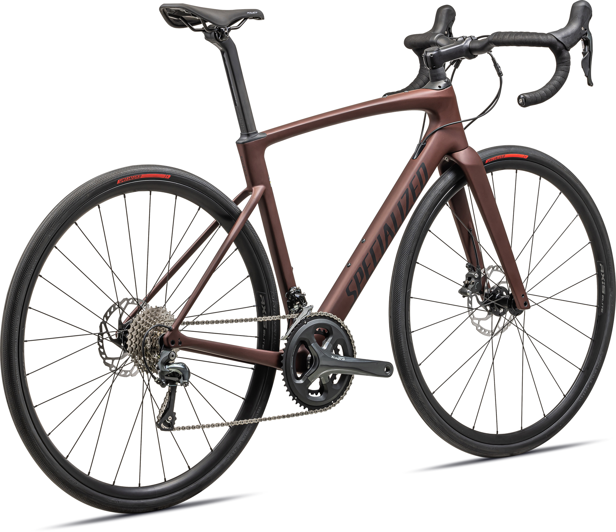 Specialized Roubaix SL8 - Shimano Tiagra - Rusted Red / Obsidian