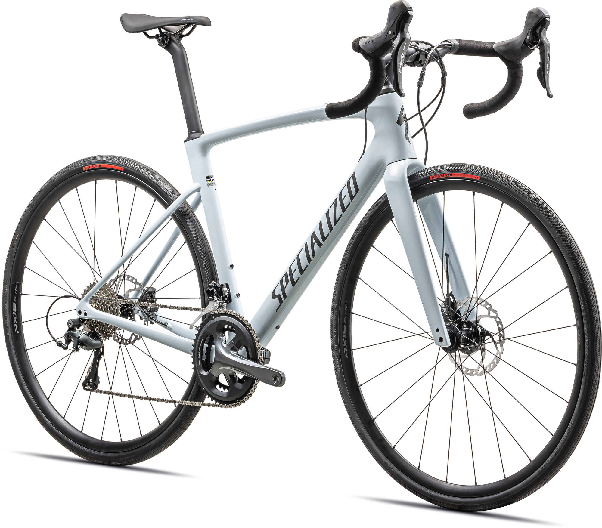Specialized Roubaix SL8 - Shimano Tiagra - Morning Mist / Smoke