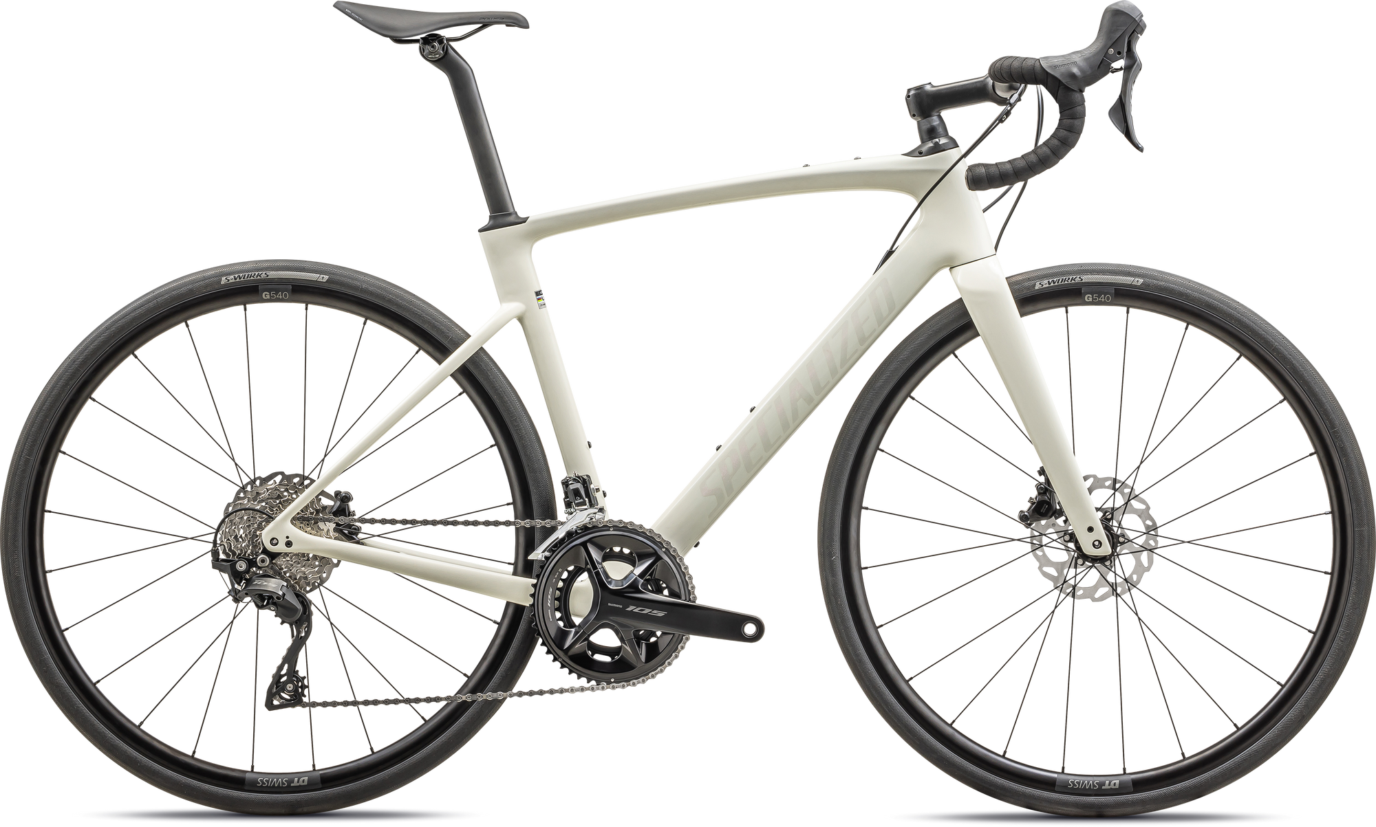 Specialized Roubaix SL8 Sport - Shimano 105 - Gloss Birch/White Mountains/Abalone