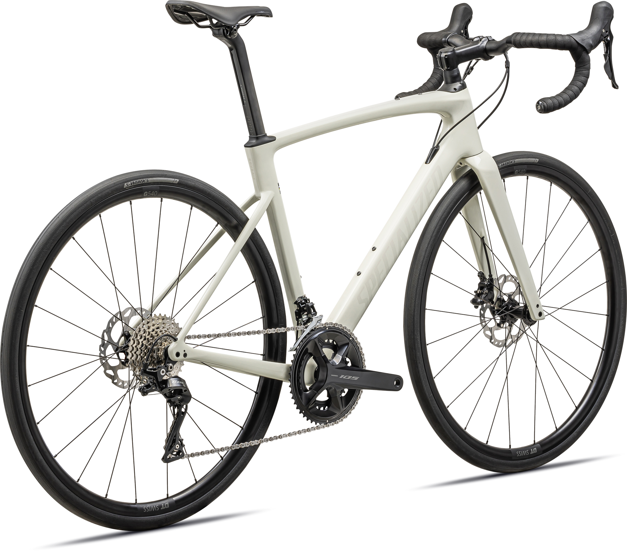 Specialized Roubaix SL8 Sport - Shimano 105 - Gloss Birch/White Mountains/Abalone