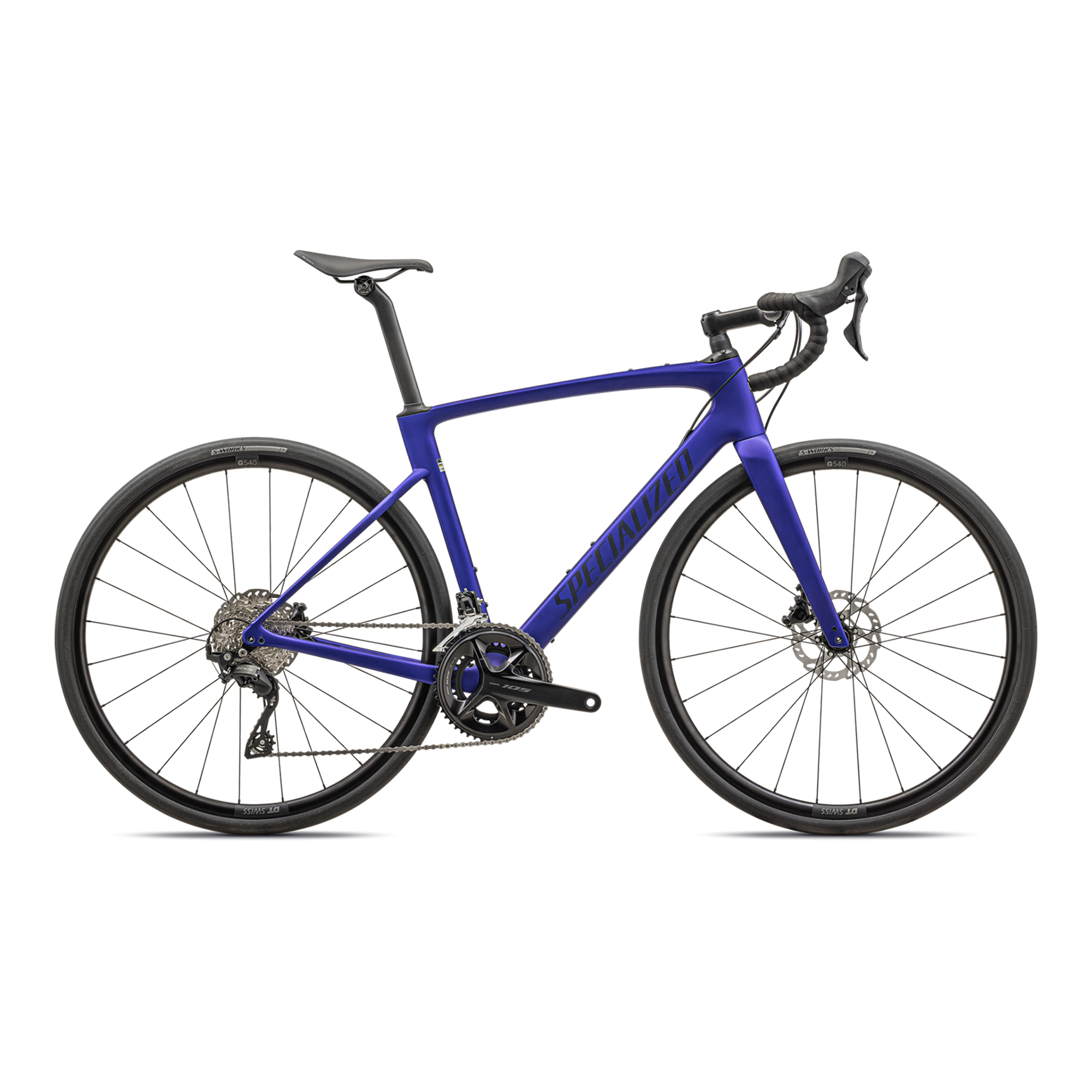 Specialized Roubaix SL8 Sport - Shimano 105 - Satin Metallic Sapphire / Blue Onyx