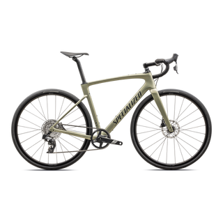 Specialized Roubaix SL8 Sport - SRAM Apex XPLR AXS - Satin Metallic Spruce/Forest Green