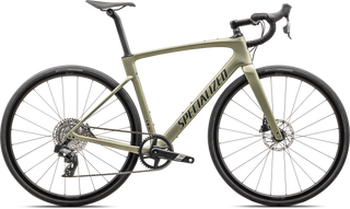 Specialized Roubaix SL8 Sport - SRAM Apex XPLR AXS - Satin Metallic Spruce/Forest Green