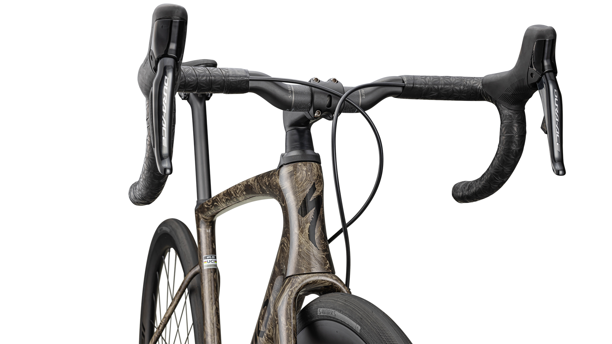 Specialized S-Works Roubaix SL8 - Shimano Dura-Ace Di2 - Gloss Toupe / Gunmetal Strata / Charcoal