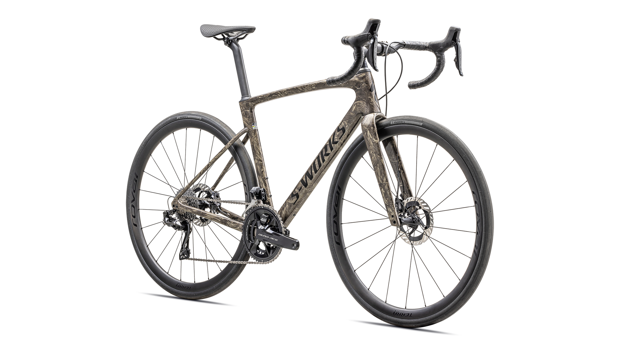 Specialized S-Works Roubaix SL8 - Shimano Dura-Ace Di2 - Gloss Toupe / Gunmetal Strata / Charcoal