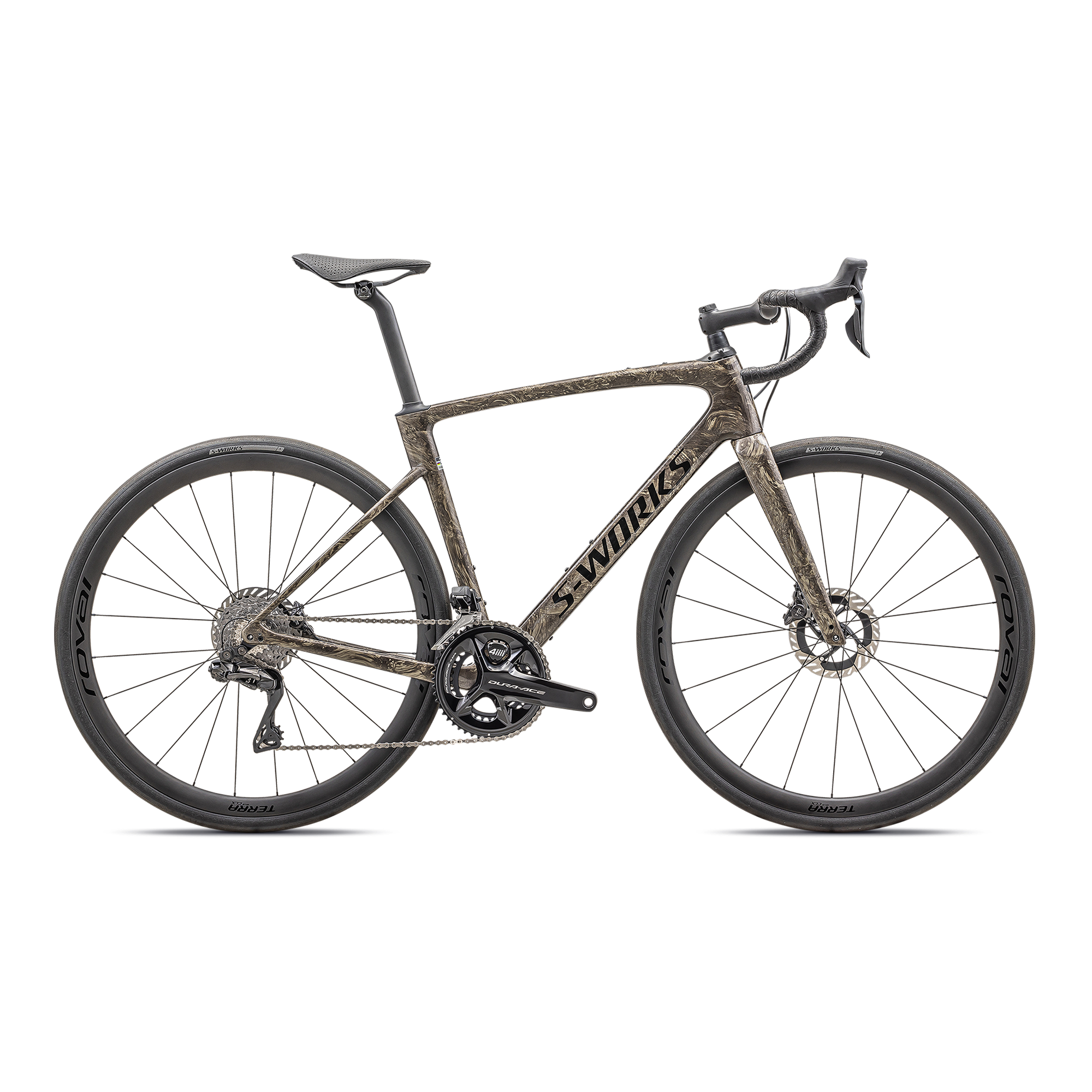 Specialized S-Works Roubaix SL8 - Shimano Dura-Ace Di2 - Gloss Toupe / Gunmetal Strata / Charcoal