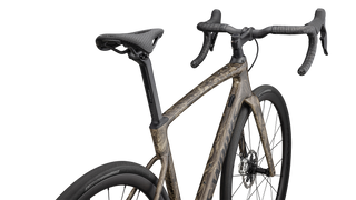 Specialized S-Works Roubaix SL8 – SRAM RED AXS - Gloss Taupe / Gunmetal Strata / Charcoal