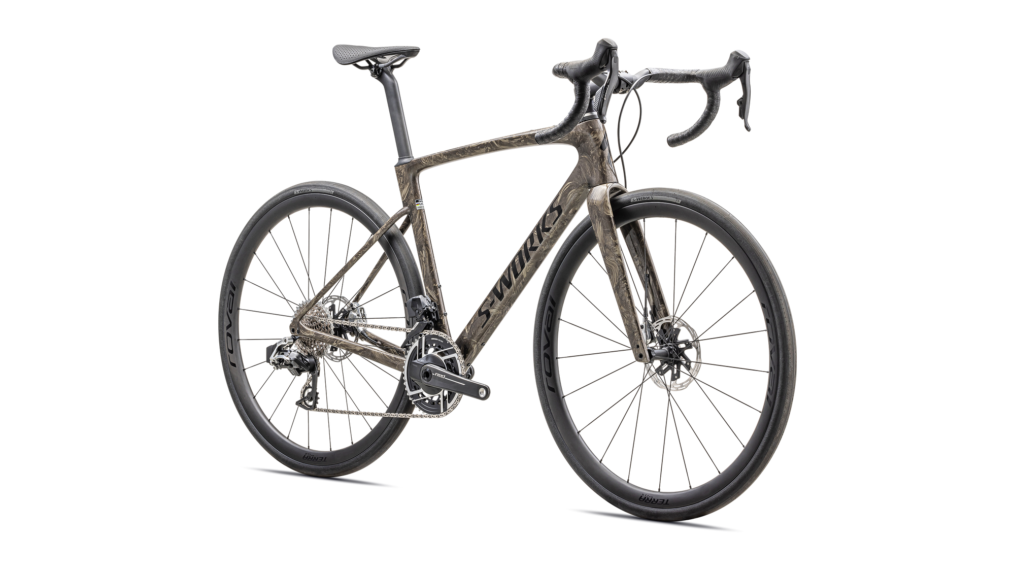 Specialized S-Works Roubaix SL8 – SRAM RED AXS - Gloss Taupe / Gunmetal Strata / Charcoal