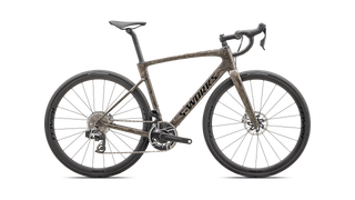 Specialized S-Works Roubaix SL8 – SRAM RED AXS - Gloss Taupe / Gunmetal Strata / Charcoal