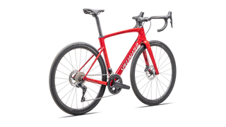 Specialized Roubaix SL8 Pro - Shimano Ultegra Di2 - Gloss Red Pearl + Fiery Red Strata / Dune White