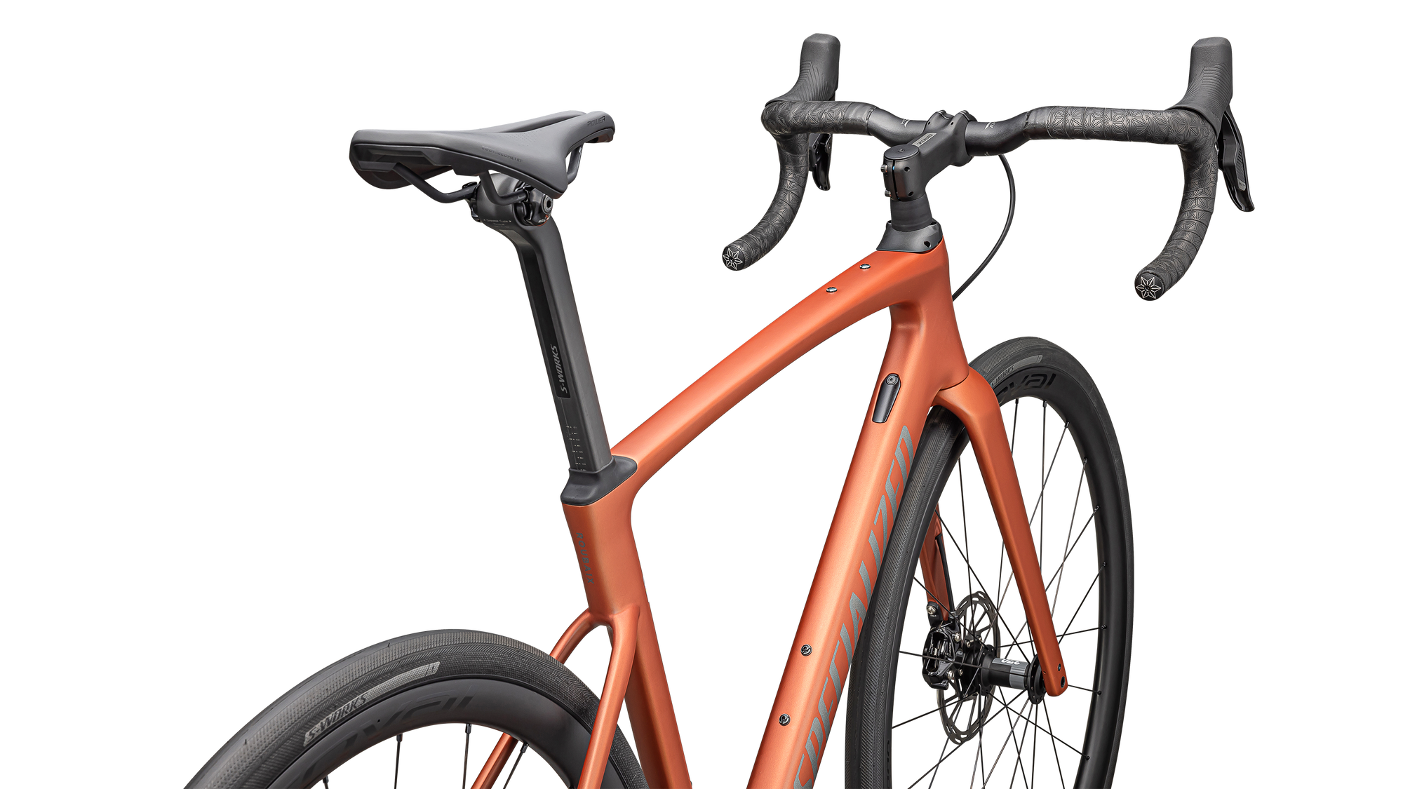 Specialized Roubaix SL8 Expert - SRAM Rival eTAP AXS - Satin Copper / Smoke
