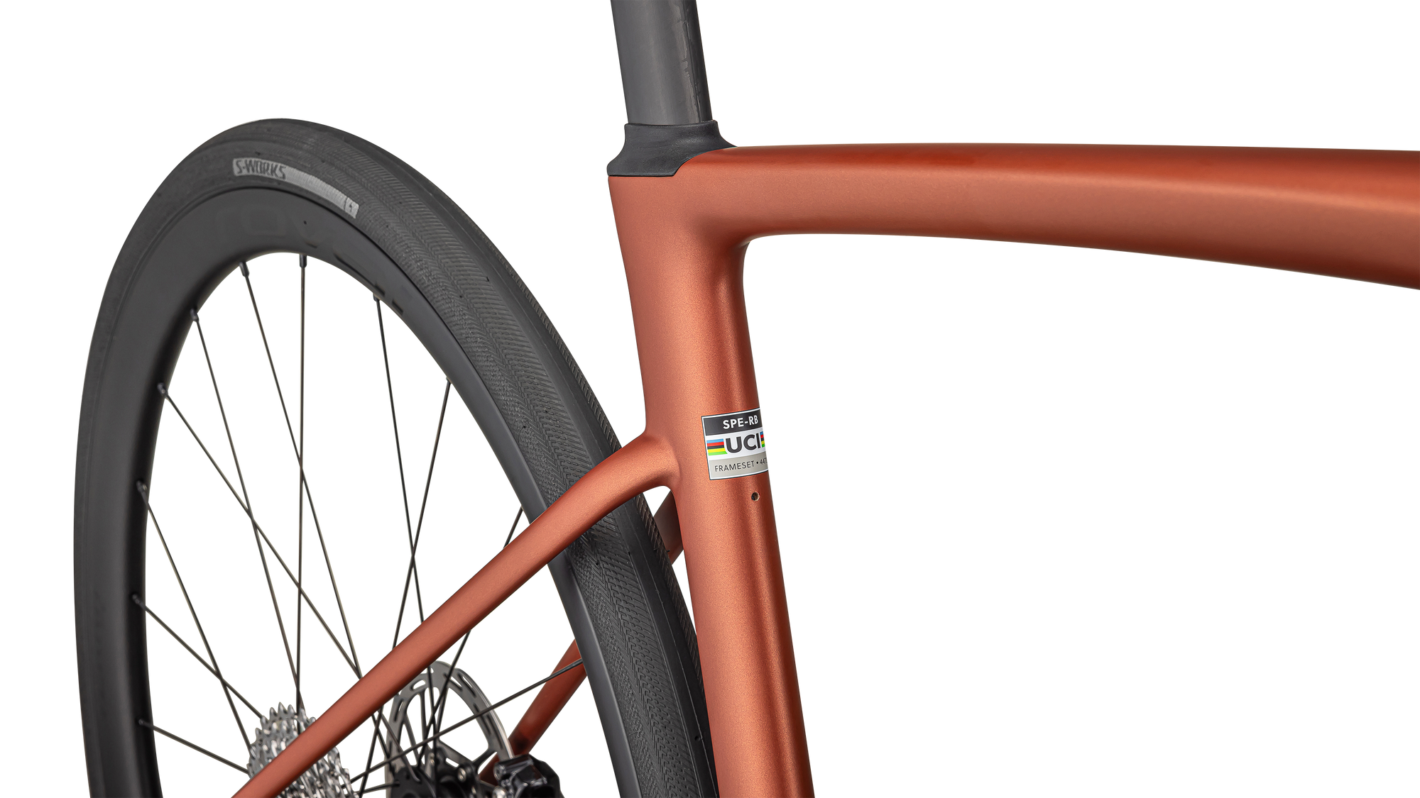 Specialized Roubaix SL8 Expert - SRAM Rival eTAP AXS - Satin Copper / Smoke