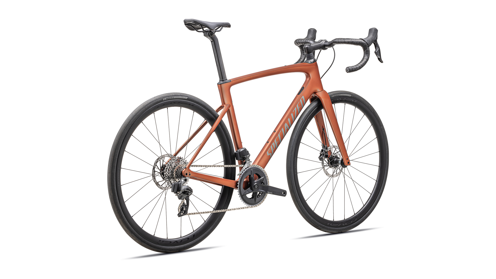 Specialized Roubaix SL8 Expert - SRAM Rival eTAP AXS - Satin Copper / Smoke
