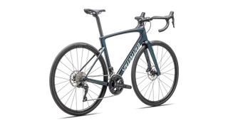 Specialized Roubaix SL8 Comp - Shimano 105 Di2 - Gloss Lagoon Tint Over Carbon / Morning Mist