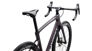 Specialized S-Works Roubaix SL8 - Shimano Dura-Ace Di2 - Gloss Carbon/Multi-Color Directional Brush/White