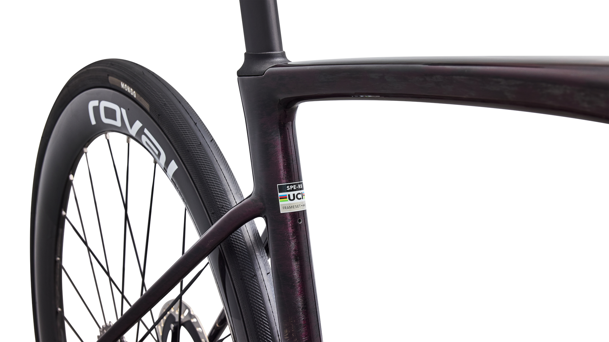 Specialized S-Works Roubaix SL8 - Shimano Dura-Ace Di2 - Gloss Carbon/Multi-Color Directional Brush/White