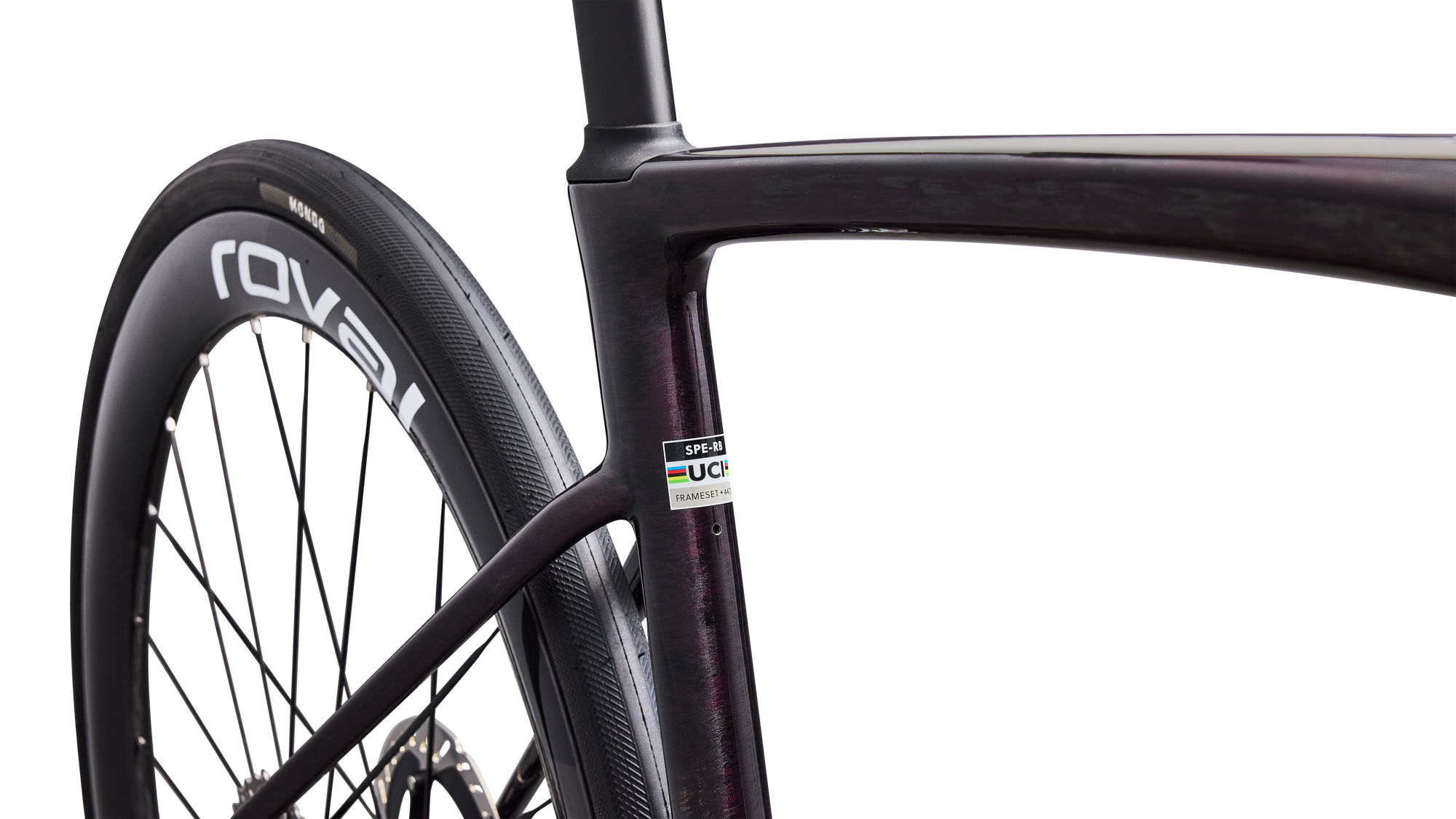 Specialized S-Works Roubaix SL8 - Shimano Dura-Ace Di2 - Gloss Carbon/Multi-Color Directional Brush/White
