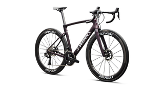 Specialized S-Works Roubaix SL8 - Shimano Dura-Ace Di2 - Gloss Carbon/Multi-Color Directional Brush/White