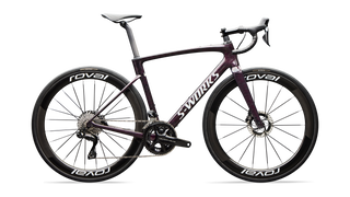 Specialized S-Works Roubaix SL8 - Shimano Dura-Ace Di2 - Gloss Carbon/Multi-Color Directional Brush/White