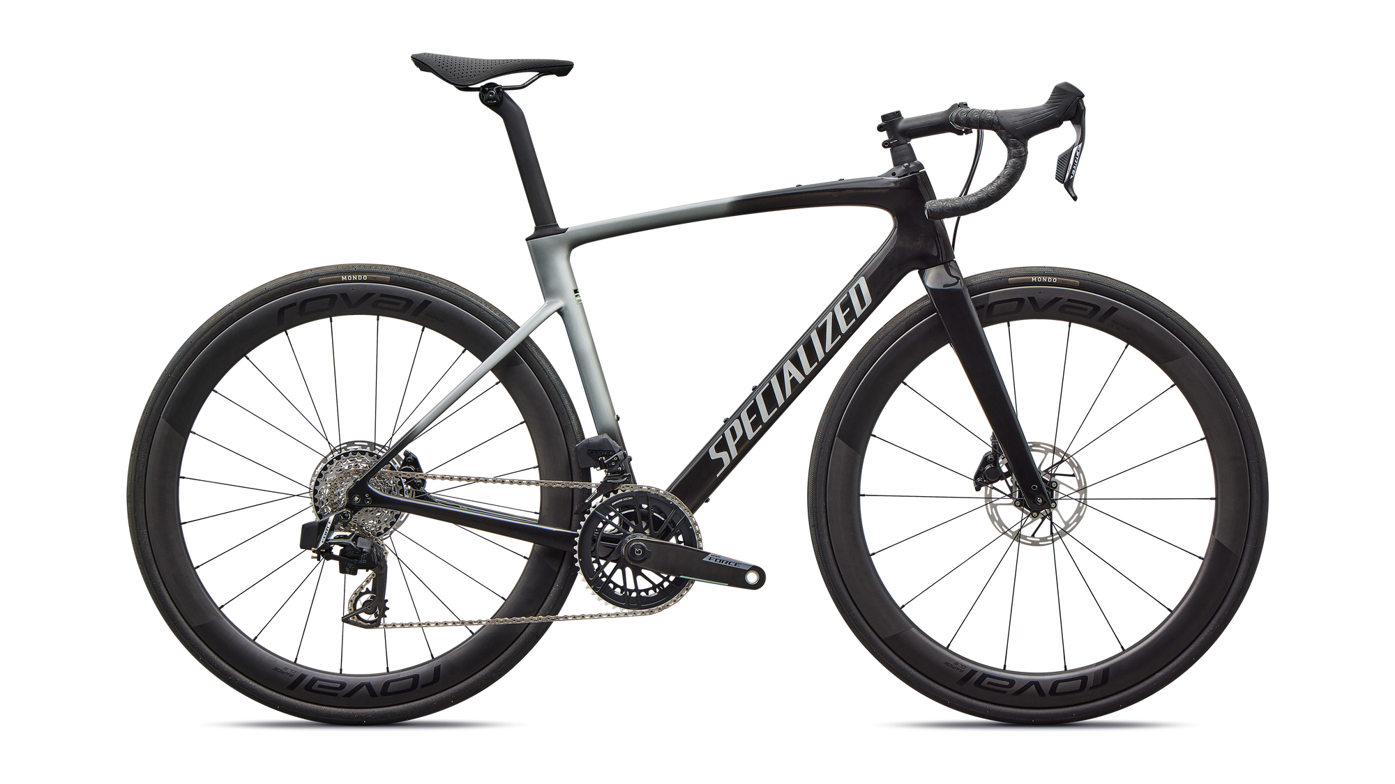 Specialized Roubaix SL8 Pro - SRAM Force AXS  - Gloss Carbon/Shadow Silver