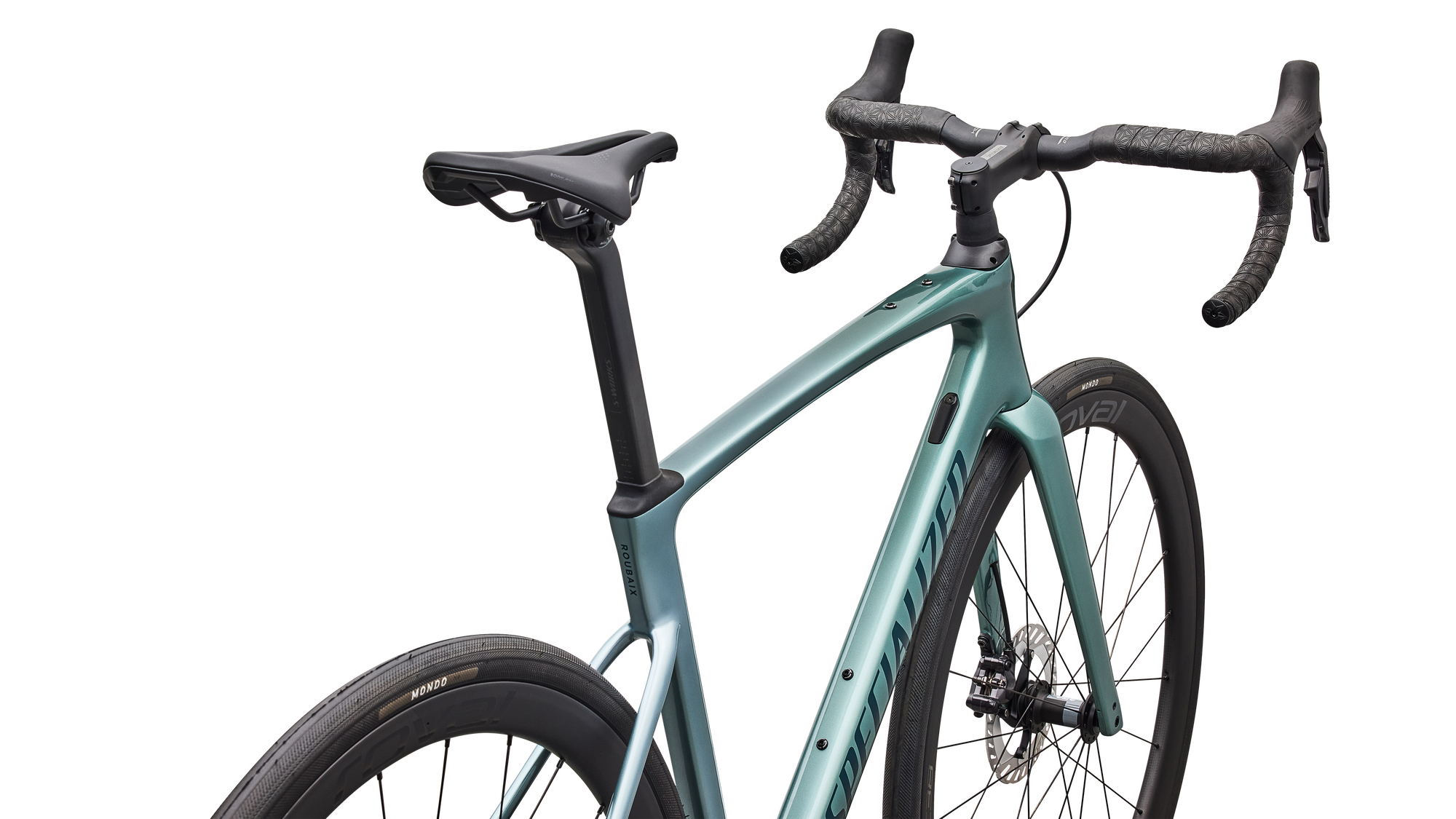 Specialized Roubaix SL8 Expert - Shimano Ultegra Di2 - Gloss Fjord Metallic/White Pearl Fade/Emerald Metallic