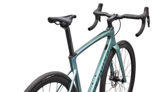 Specialized Roubaix SL8 Expert - Shimano Ultegra Di2 - Gloss Fjord Metallic/White Pearl Fade/Emerald Metallic